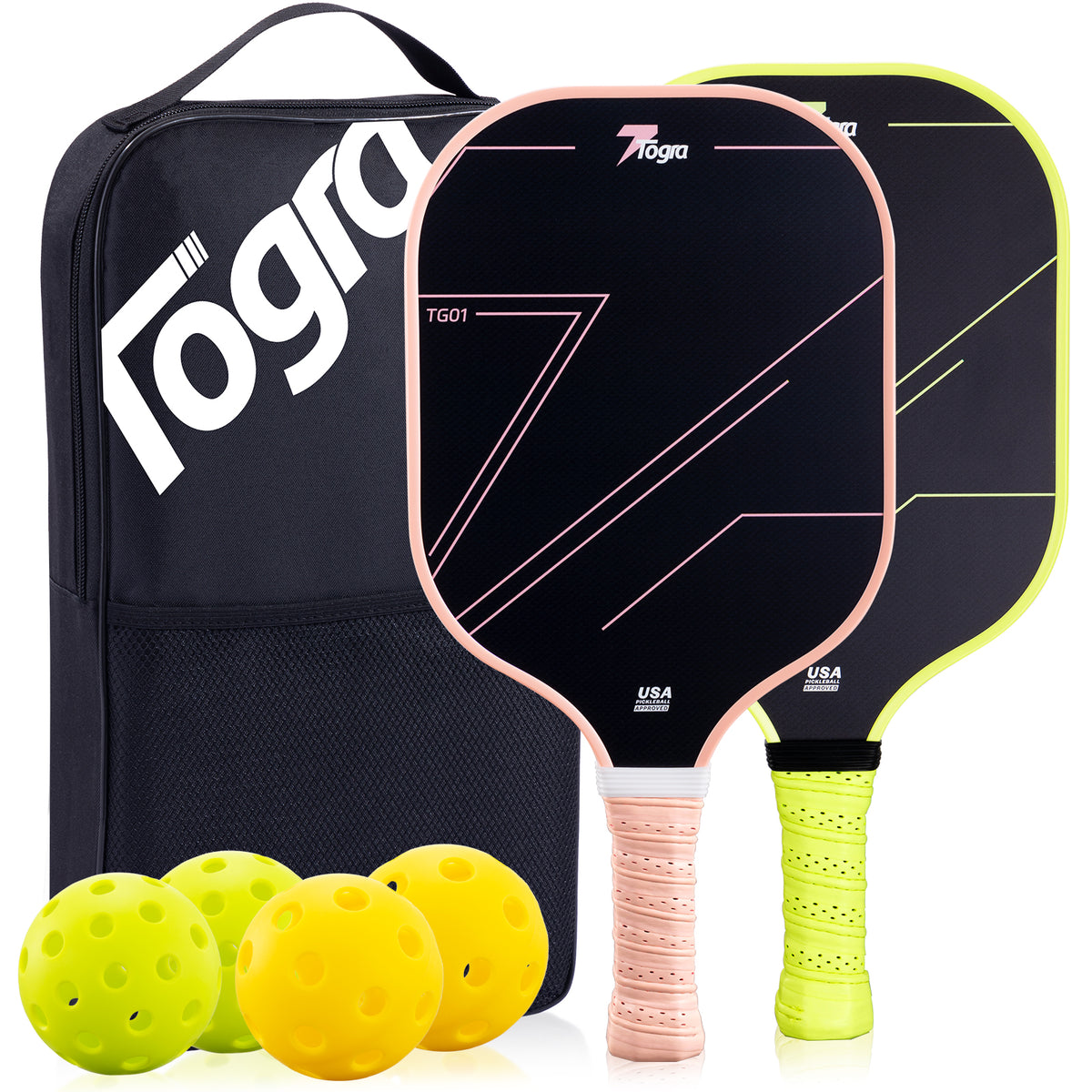 送料無料TGU Pickleball Paddles Pickleball Set USAPA Approved 2 Child-Size 2 Adult-Size Family Set for Kids Parent-C 送料無料TGU Pickleball Paddles Pickleball Set USAPA Approved 2 Child-Size 2 Adult-Size Family Set for Kids Parent-C