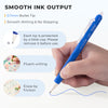 ParKoo Erasable Gel Pens, 12 Colors Retractable Erasable Colored Pens Fine Point 0.7mm, Make Mistakes Disappear, Assorted Color Inks for Drawing Coloring Writing Planner - ParKoo