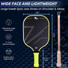 TOGRA Pickleball Paddles Set of 2, USAPA Approved Carbon Fiber Pickleball Set, Lightweight Graphite Pickleball Rackets with 4 Pickleball Balls, 1 Pickleball Bag, Pickle Ball Paddle Set - ParKoo