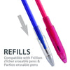 ParKoo ParKoo Gel Ink Refills Compatible with FriXion and Friction Erasable Gel Pens, Fine Point 0.7 mm, 7 Colors, Pack of 14