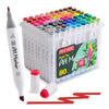 ParKoo Pens & Refills ParKoo 80 Colors Dual Tips Alcohol Art Markers