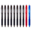 ParKoo Pens & Refills ParKoo Retractable Erasable Gel Pens 0.5 mm,  8 Black/1 Blue/1 Red Ink, 10-Pack