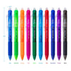 ParKoo Pens & Refills ParKoo Retractable Erasable Gel Pens Clicker, Assorted Color Inks for Drawing Writing, 10-Pack