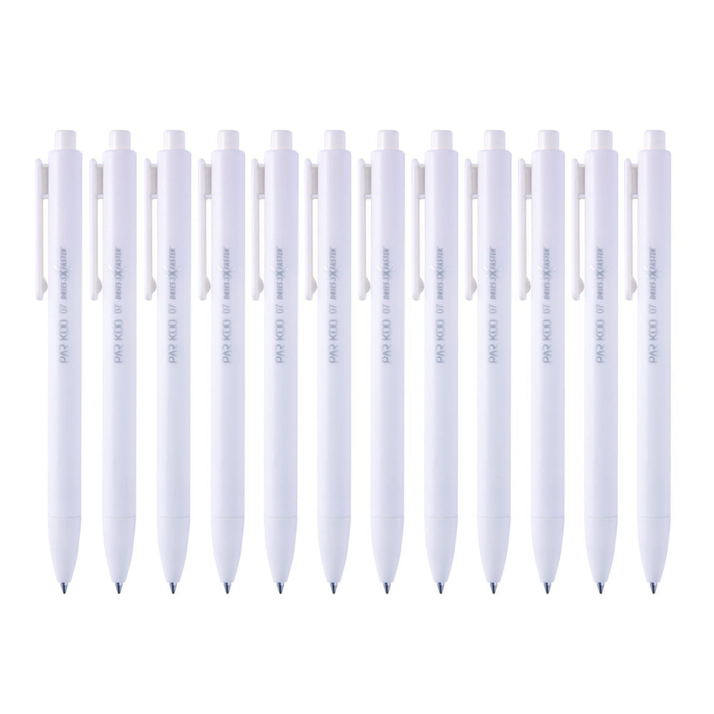 ParKoo Pens & Refills ParKoo Retractable Gel Pens 0.7mm Quick Dry Ink, 12-Pack