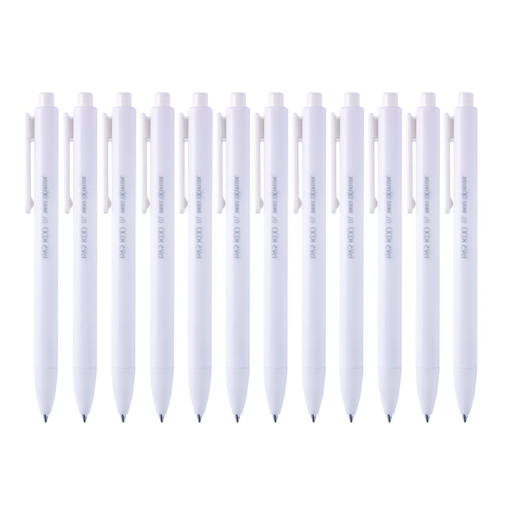 ParKoo Pens & Refills ParKoo Retractable Gel Pens 0.7mm Quick Dry Ink, 12-Pack